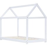  Za dječji krevet od masivne borovine bijeli 80 x 160 cm | shoptok.hr
