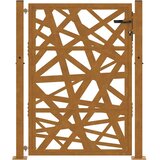  Vrtna vrata 100x125 cm Otporni čelik, lagani dizajn | shoptok.hr