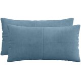  Presvlaka za jastuk 2 pcs ALMELO Plava 40 x 80 cm Kord | shoptok.hr
