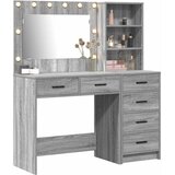  Toaletni stol S LED lampica Svijetlo siva 78.5 x 41 x 135 cm | shoptok.hr