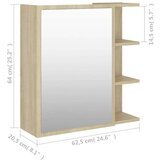  Kupaonski ormarić boja hrasta 62 5 x 20 5 x 64 cm od iverice | shoptok.hr
