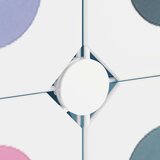 vidaXL Kockasta omarica za otroke s 15 kockami modra PP | Shoptok.si