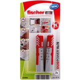 Fischer duopower Set univerzalnih tipli (Promjer tiple: 14 mm, Duljina tiple: 70 mm, 2 Kom., Najlon) Cijene