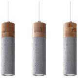  Obesna svetilka ZANE 3 siva, (21347749) | Shoptok.si