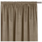 Filumi Bež žametna zavesa za delno zatemnitev 530x225 cm Velto – | Shoptok.si
