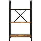 vidaXL Knjižna polica Dimljeni hrast 60 x 30 x 109 cm Konstruiran les | Shoptok.si