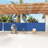 Maison Chic Zložljiva stranska tenda - Senčniki modra 160x1200 cm, (22040083) | Shoptok.si
