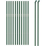  Ograda od žičane mreže zelena 0 8 x 25 m od pocinčanog čelika | shoptok.hr