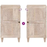 vidaXL Strani šal Bela 33,5 x 40 x 75 cm | Shoptok.si