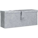 Aluminijska kutija 48,5 x 14 x 20 cm srebrna | shoptok.hr