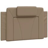 vidaXL Jastuk za uzglavlje boja cappuccina 80 cm od umjetne kože | shoptok.hr