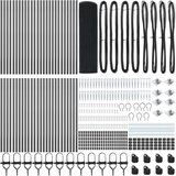 Varjena žična ograja z 13 koničnimi nosilci Siva 0.4x100 m Jeklo | Shoptok.si