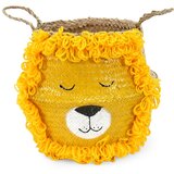 Compactor Žuta /u prirodnoj boji dječja kutija za pohranu od morske trave ø 30x28 cm Lion – | shoptok.hr