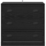  Kreveta Crni hrast 70 x 35,5 x 67,5 cm Konstruirano drvo | Eponuda.com