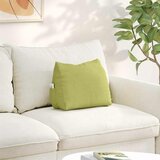  Jastuk za leđa Svijetlo zelena 45 x 20 x 35 cm tkanina | shoptok.hr
