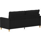 SOFA Crna 196 x 81 x 87,5 cm Tkanina | shoptok.hr