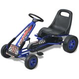vidaXL Gokart na Pedale z Nastavljivim Sedežem Modre Barve, (20989917) | Shoptok.si