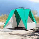 Šator Šotor za plažo za 4 osebe zelen za hitro postavitev vodoodporen | Shoptok.si