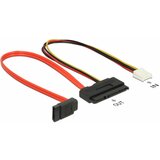 Delock adapter SATA 7pin+4pin floppy- 1x SATA 22pin 30cm 84852, (21027989) Slike