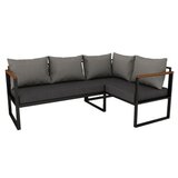 Hanah home Baštenska ugaona sofa Grei Antracit CPT5515 190 | ePonuda.com