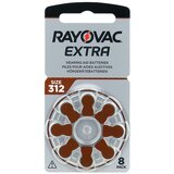  Baterije Za Slušne Aparate Rayovac Extra, Tip 312, 8 Kos | Shoptok.si