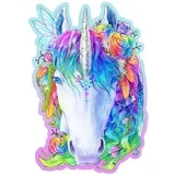 Stylish Unicorn Wooden Puzzle M (150 delova)