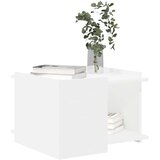  Klubska miza Bela 50,5 x 50 x 33 cm Inženirski les, (5000295401) | Shoptok.si