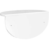  Polica na zidu Zidne 2 pcs Visoki sjaj bijela 38 x 19 x 19 cm | shoptok.hr