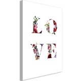  Slika - Love in Flowers (1 Part) Vertical 40x60 Cijene