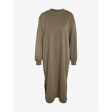 Noisy May khaki Women's Sweatshirt Dress Helene - Women Cene