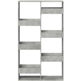vidaXL Pregrada za prostor betonsko siva 100x33x175 cm inženirski les | Shoptok.si