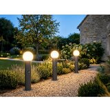 Kanlux 46086-Spoljna lampa sa senzorom STONO 1xE27/15W/230V 80 cm IP65 antracit | Eponuda.com