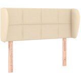  Uzglavlje s ušima krem 103x23x78/88 cm od tkanine | Eponuda.com
