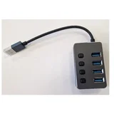 USB 3.0 - HUB Superbrzi 4port USB 3.0 sa prekidacima