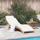  Suncobran za vrt Smeđa 198 x 55 x 58,5 cm Čvrsto teak drvo | shoptok.hr