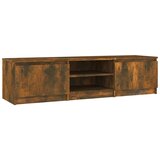 Furnova TV omarica dimljeni hrast 140x40x35,5 cm konstruiran les, (21922686) | Shoptok.si