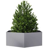  Vrtna sadilica šesterokutna 138x120x45 cm od pocinčanog čelika | shoptok.hr