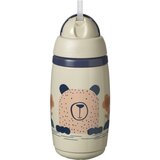 Tommee Tippee Superstar Insulated Straw termo lonček s slamico za otroke 12m+ Grey 266 ml | Shoptok.si