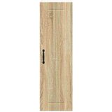 vidaXL Stenska kuhinjska omarica z vrati Sonoma hrast 30 x 31 x 100 cm | Shoptok.si