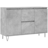  Komoda siva boja betona 101,5x35x70 cm od konstruiranog drva | Eponuda.ba