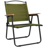  Stolice za kampiranje 2 kom zelene 54x55x78 cm tkanina Oxford | Eponuda.ba