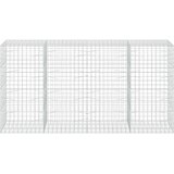  Gabion s žicom debljine 3,5 mm i mrežom 10x10 cm 400x100x200 cm | shoptok.hr