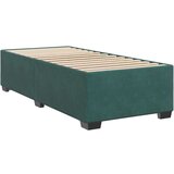 Box spring krevet s madracem tamnozeleni 100x200 cm baršunasti | shoptok.hr