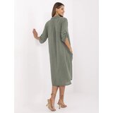 Och Bella Dress-TW-SK-BI-24135.81-khaki | shoptok.hr