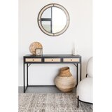 White Label Črna stranska mizica 40x120 cm Guuji – | Shoptok.si