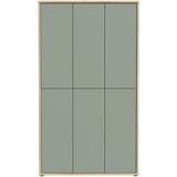 MID.YOU OMARA ZA ČEVLJE žajbljevo zelena, hrast artisan | Shoptok.si