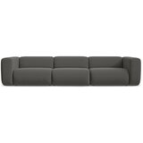Makamii Siva baršunasti sofa 319 cm Ekahi – | shoptok.hr