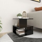 vidaXL bočni stolić crni 40 x 40 x 40 cm od iverice Cijene