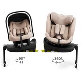 Kinderkraft SET AUTO SEDIŠTA I-LITE I-FIX ENDURA SAFE SA ISOFIX BAZOM BEIGE | ePonuda.com