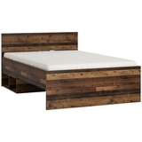 Modern Living Postelja Nubi, Barva Hrasta, Temno Siva, 120x200 Cene